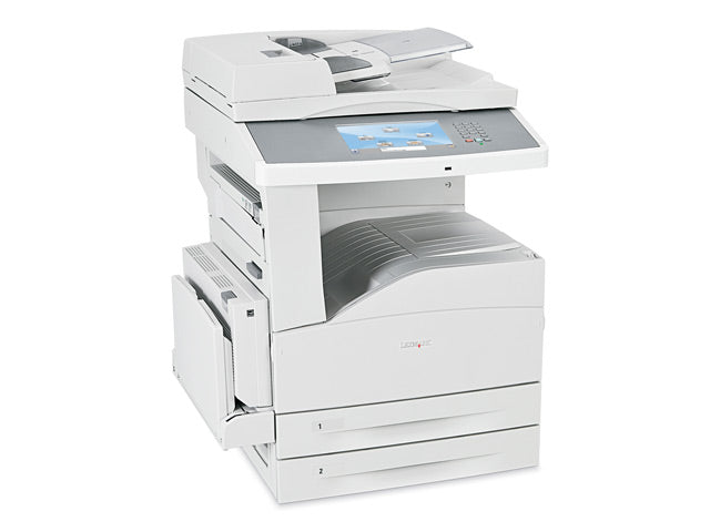 Lexmark X860de 4 - Impressora multi-funções - P/B - laser - A3/Ledger (297 x 432 mm) (original) - A3/Ledger (media) - até 35 ppm (cópia) - 1100 folhas - 33.6 Kbps - USB 2.0, Gigabit LAN, host USB