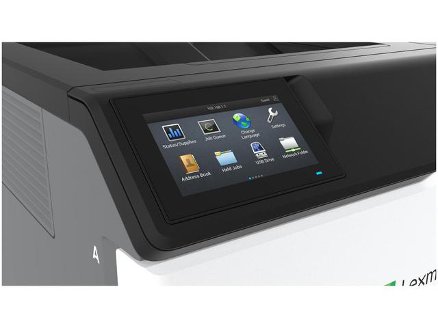 Lexmark CS735de - Impressora - a cores - Duplex - laser - A4/Legal - 1200 x 1200 ppp - até 50 ppm (mono) / até 50 ppm (cor) - capacidade: 650 folhas - USB 2.0, Gigabit LAN, USB 2.0 host