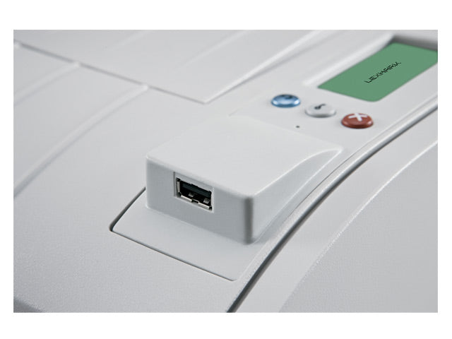 Lexmark W850n - Impressora - P/B - laser - A3/Ledger - 1200 dpi - até 50 ppm - capacidade: 1100 folhas - USB, Gigabit LAN, host USB