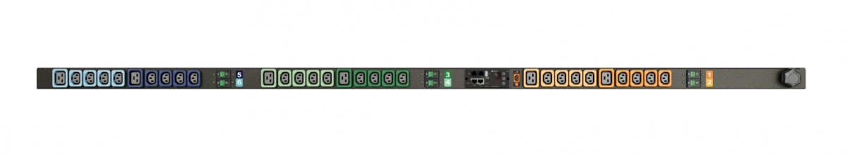 PDU METERED 0U OUTPUT (24)C13(6)C19