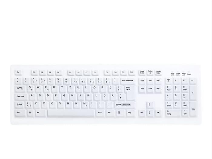 Active Key MedicalKey AK-C8100 - Keyboard - hospital - USB - Spanish - white