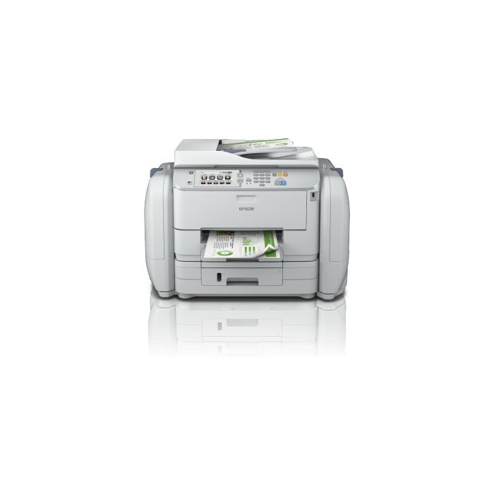 Epson WorkForce Pro WF-R5690DTWF - Multifunction printer - color - inkjet - A4/Legal (media) - up to 19 ppm (copy) - up to 20 ppm (print) - 580 sheets - 33.6 Kbps - USB 2.0, Gigabit LAN, Wi-Fi(n), USB host