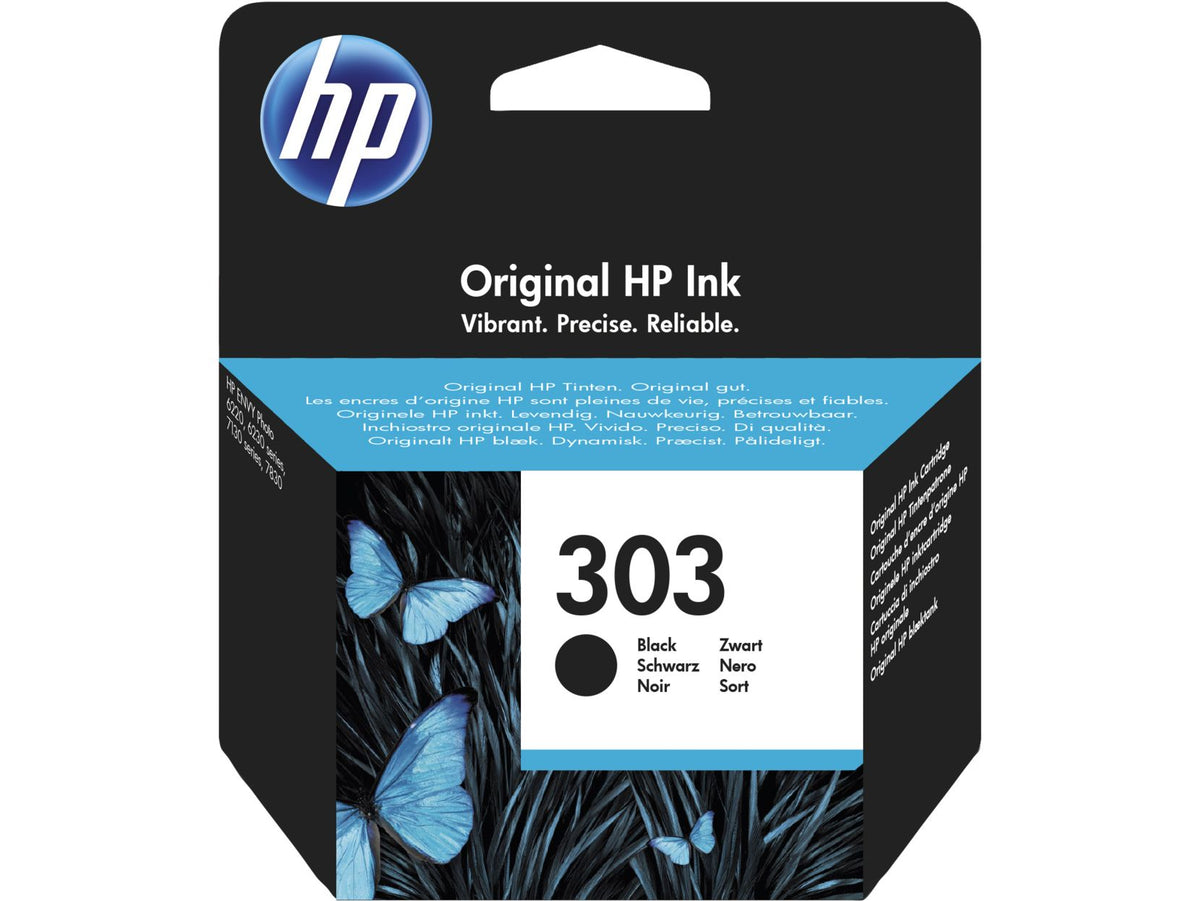 ORIGINAL HP 303 BLACK INK SUPL