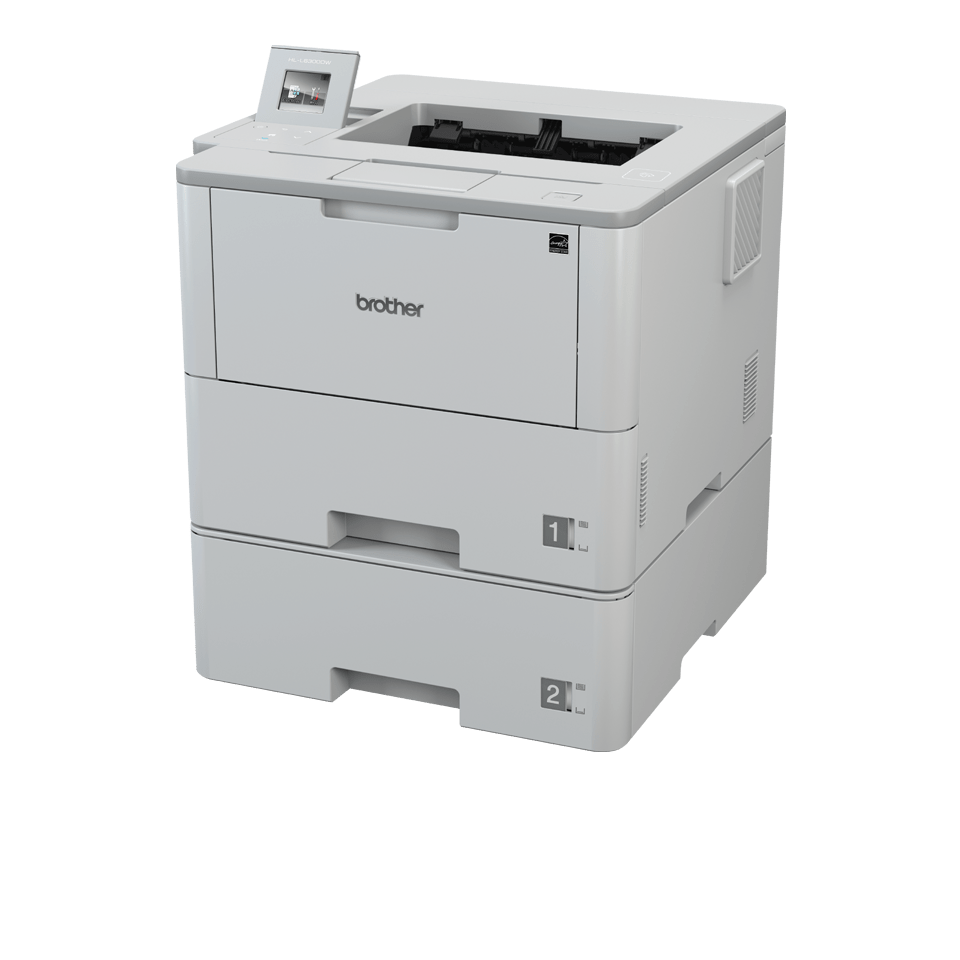 Brother HL-L6300DWT - Impresora - B/N - Dúplex - Láser - A4/Legal - 1200 x 1200 ppp - hasta 46 ppm - Capacidad: 1090 hojas - USB 2.0, Gigabit LAN, Wi-Fi(n), host USB, NFC