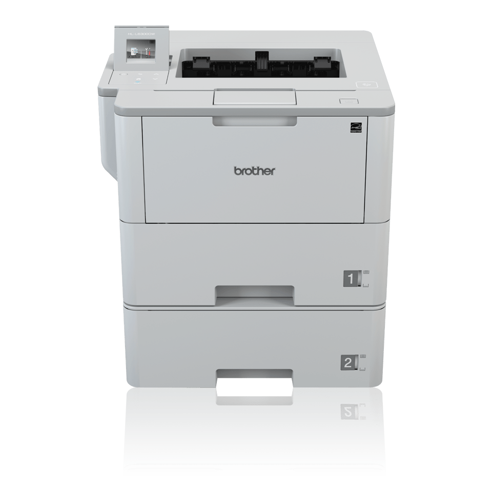 Brother HL-L6300DWT - Impresora - B/N - Dúplex - Láser - A4/Legal - 1200 x 1200 ppp - hasta 46 ppm - Capacidad: 1090 hojas - USB 2.0, Gigabit LAN, Wi-Fi(n), host USB, NFC