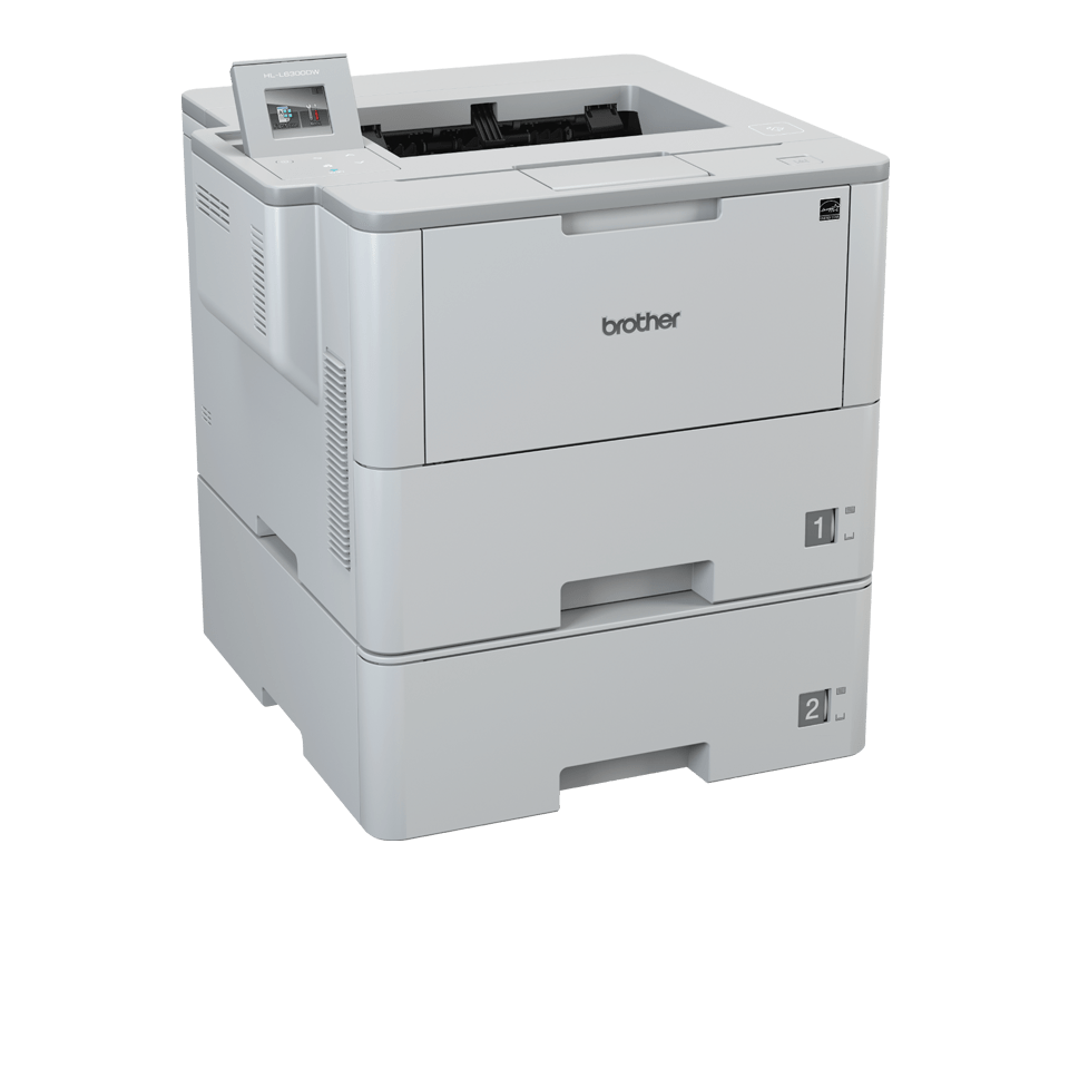 Brother HL-L6300DWT - Printer - B/W - Duplex - Laser - A4/Legal - 1200 x 1200 dpi - up to 46 ppm - Capacity: 1090 sheets - USB 2.0, Gigabit LAN, Wi-Fi(n), USB host, NFC