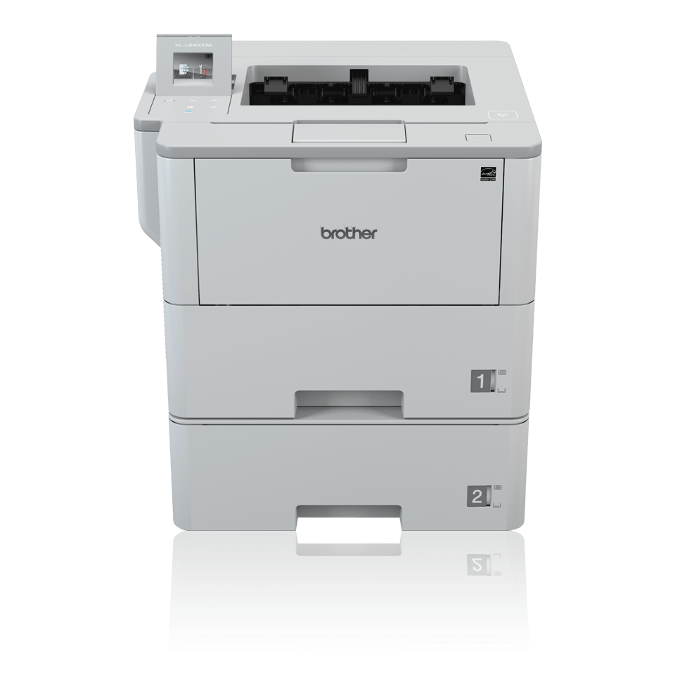 Brother HL-L6400DWT - Printer - B/W - Duplex - Laser - A4/Legal - 1200 x 1200 dpi - up to 50 ppm - capacity: 1090 sheets - USB 2.0, Gigabit LAN, Wi-Fi(n), USB host, NFC