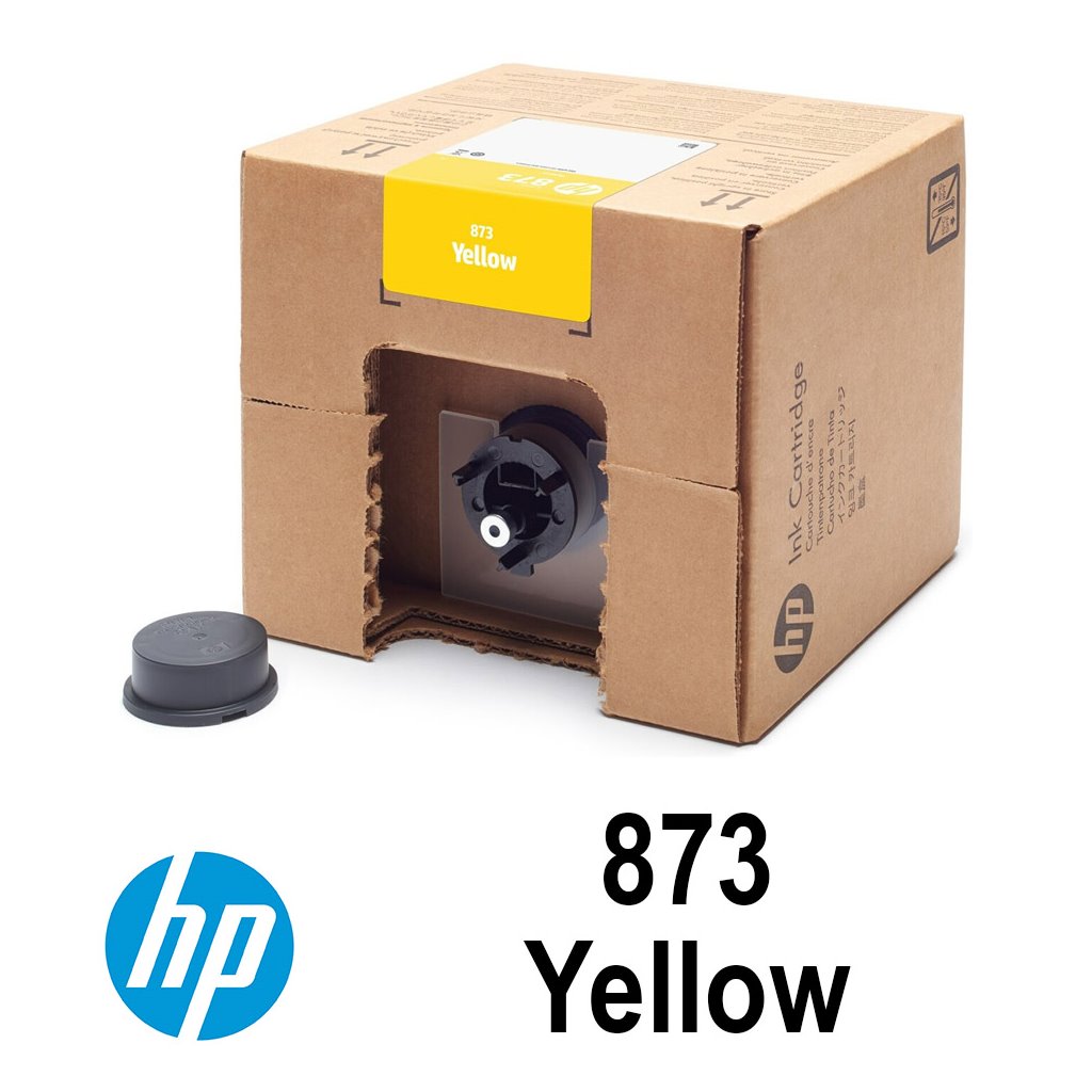 HP 873 3-LITER YELLOW LATEX SUPL