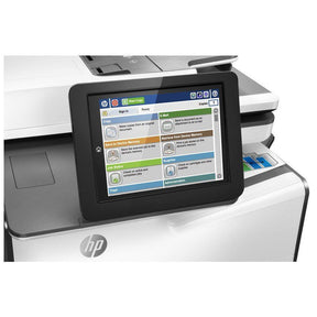 HP PageWide Enterprise Color Flow MFP 586z - Impressora multi-funções - a cores - matriz de largura de página - 216 x 356 mm (original) - A4/Legal (media) - até 50 ppm (cópia) - até 50 ppm (impressão) - 550 folhas - 33.6 Kbps - USB 2.0, Gigabit LAN,