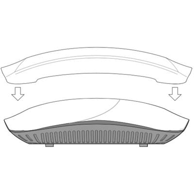 HPE Aruba AP-325-CVR-20 - Cobertura de foto instantânea - branco (pacote de 20) - para HPE Aruba AP-325, AP-325 FIPS/TAA, Instant IAP-325 (JW076A)