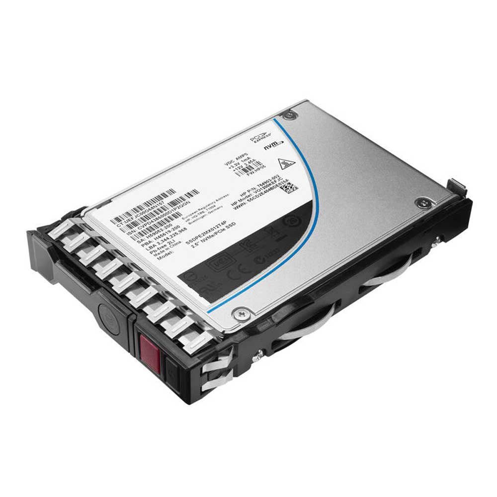 Conexión universal HPE de alto rendimiento y uso mixto - SSD - 1,6 TB - intercambiable en caliente - SFF de 2,5" - PCIe (NVMe) - con HPE Smart Carrier NVMe (P22268-B21)