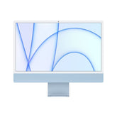 APPLE iMac 24P Retina 4.5K - Apple M1 8c CPU/7c ​​GPU, 16GB, 1TB + MK w/ Num. EN - Blue