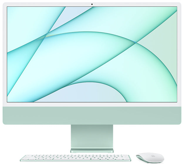 APPLE iMac 24P Retina 4.5K - Apple M1 8c CPU/8c GPU, 16GB, 512GB - Verde