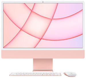 APPLE iMac 24P Retina 4.5K - Apple M1 8c CPU/8c GPU, 16GB, 1TB SSD - Pink