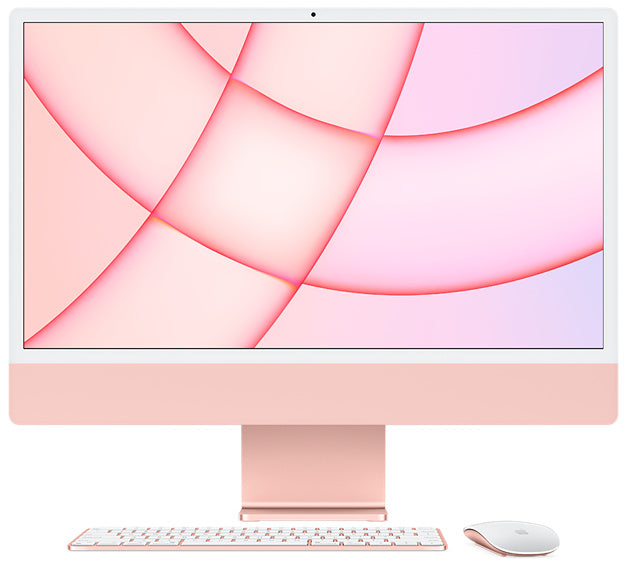 APPLE IMAC 4.5K RETINA M1 8C CPU/8C GPU 8GB 512GB SSD 24 PINK