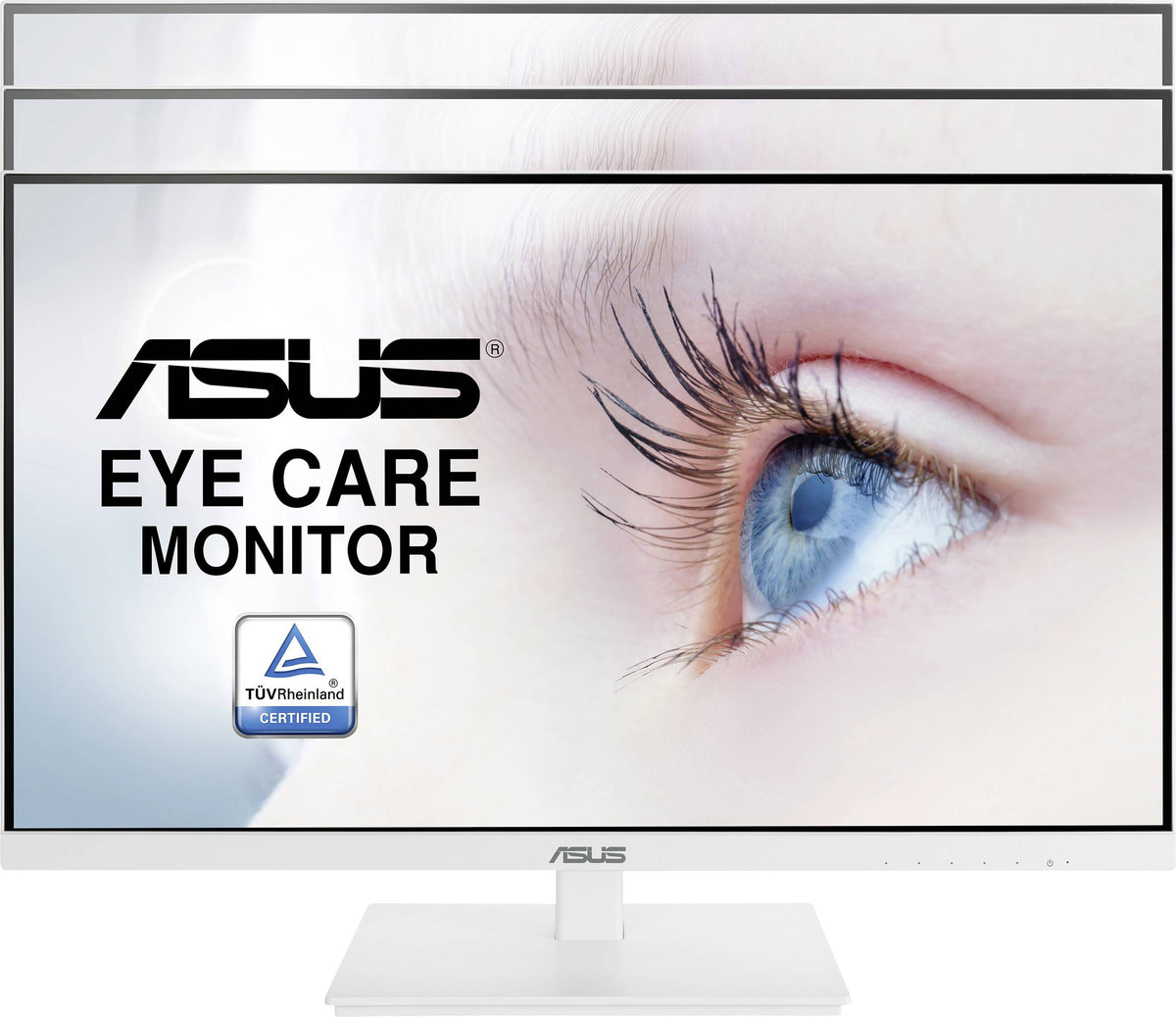 ASUS VA27DQSB-W - Monitor LED - 27" - 1920 x 1080 Full HD (1080p) @ 75 Hz - IPS - 250 cd/m² - 1000:1 - 5 ms - HDMI, VGA, DisplayPort - altifalantes - branco