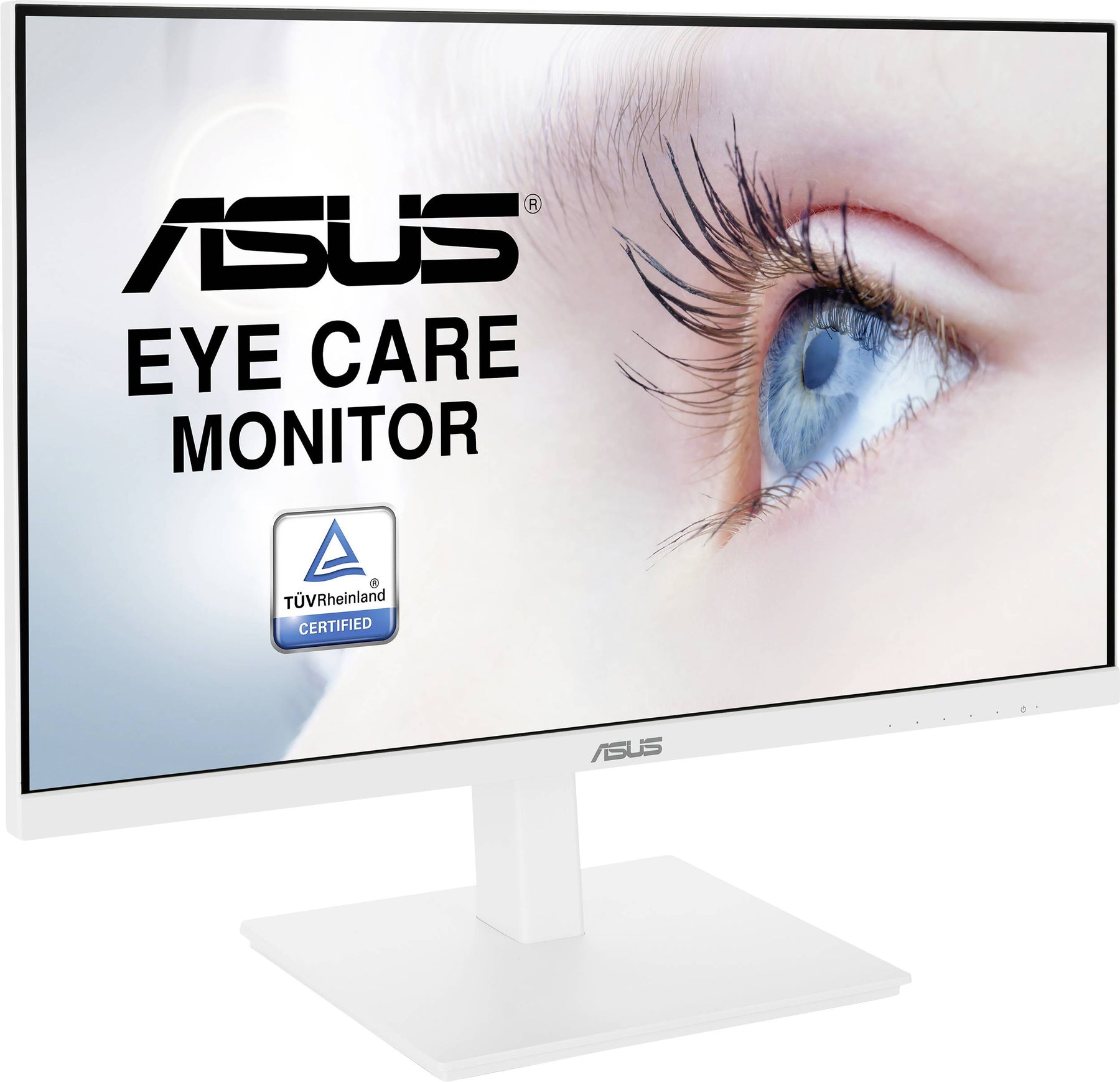 ASUS VA27DQSB-W - Monitor LED - 27" - 1920 x 1080 Full HD (1080p) @ 75 Hz - IPS - 250 cd/m² - 1000:1 - 5 ms - HDMI, VGA, DisplayPort - altifalantes - branco