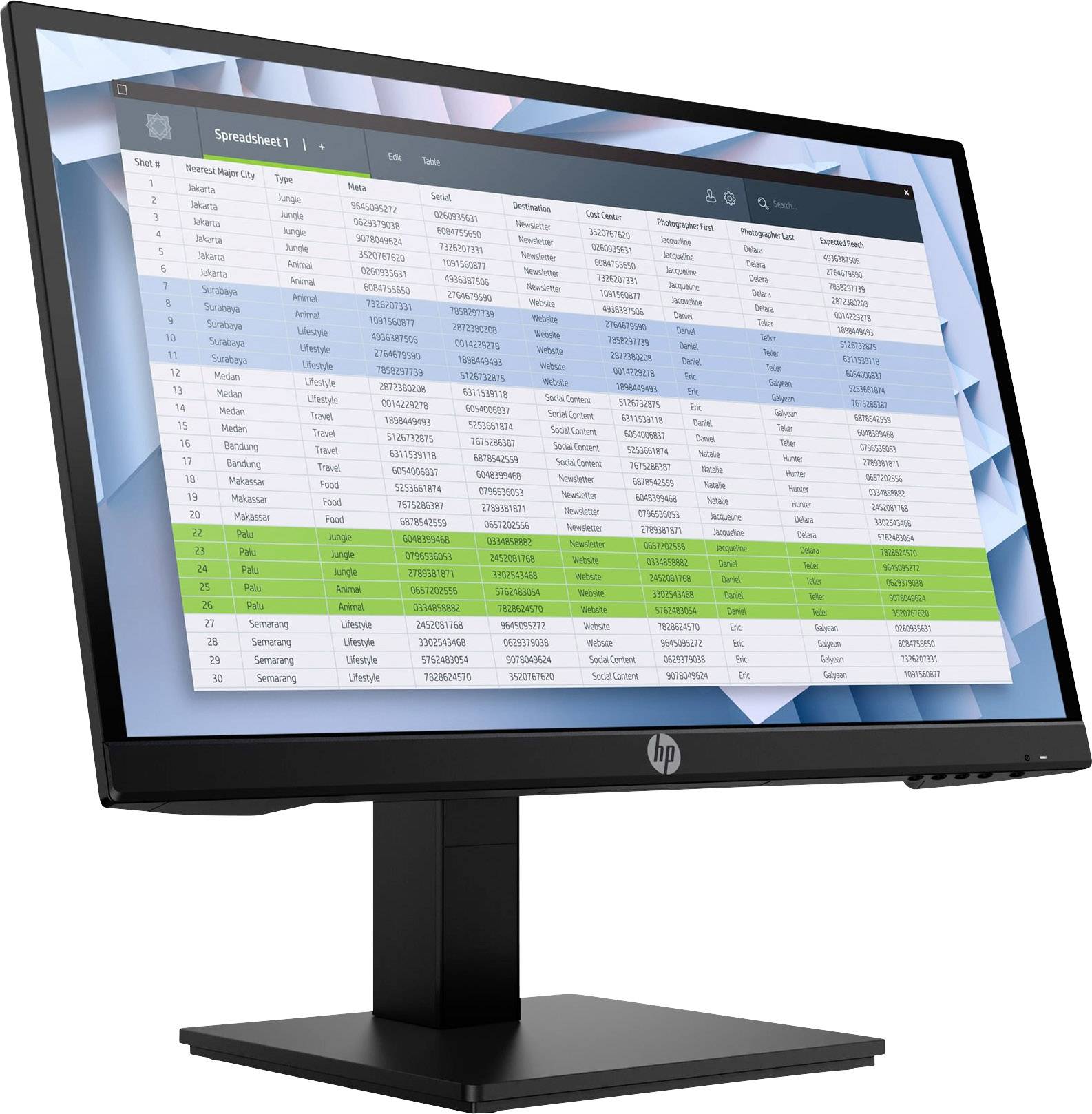 HP P22h G4 - Monitor LED - 22" (21.5" visível) - 1920 x 1080 Full HD (1080p) @ 75 Hz - IPS - 250 cd/m² - 1000:1 - 5 ms - HDMI, VGA, DisplayPort - preto