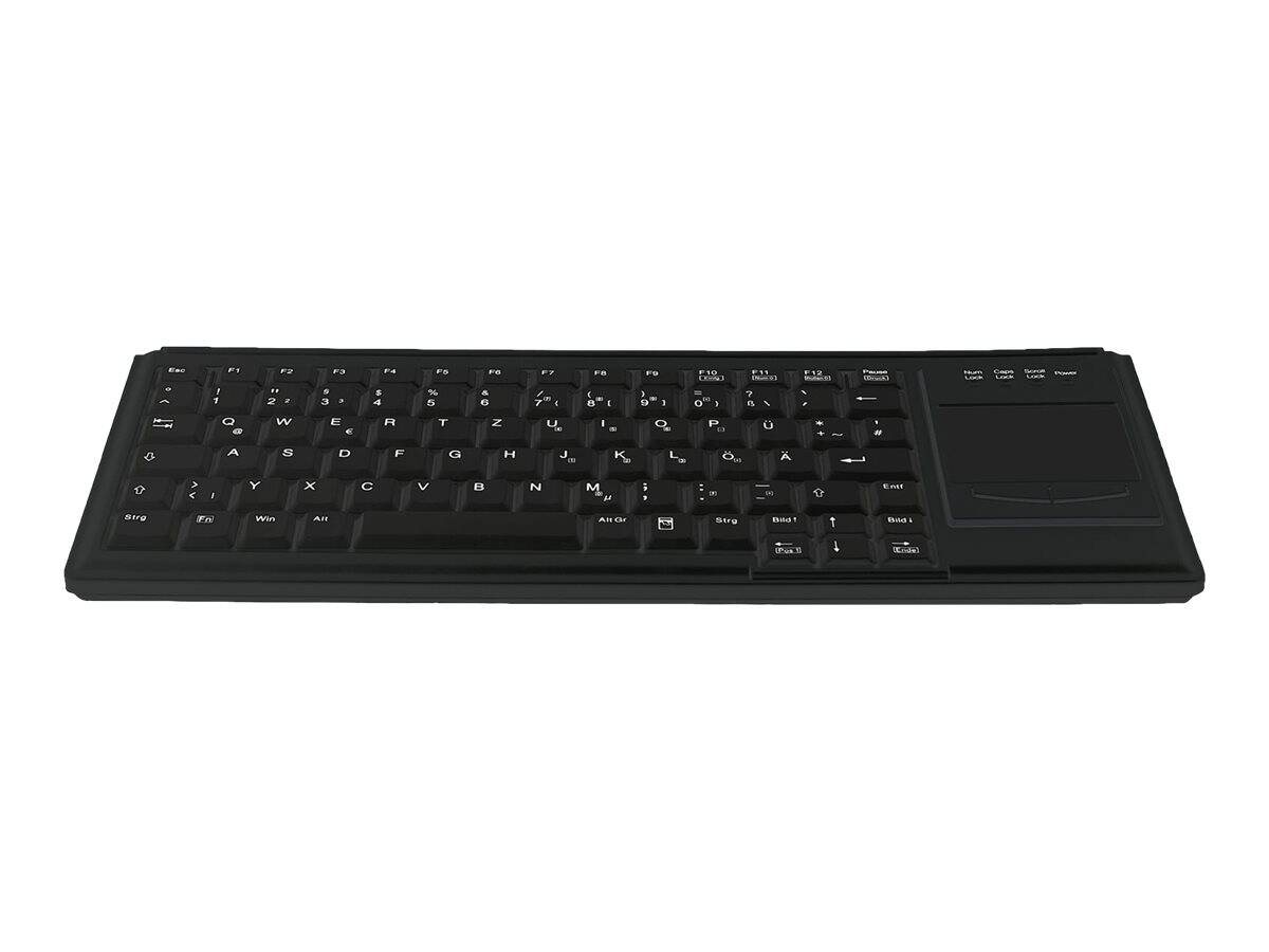 Active Key IndustrialKey AK-4400-G - Teclado - con touchpad - USB - Español - negro