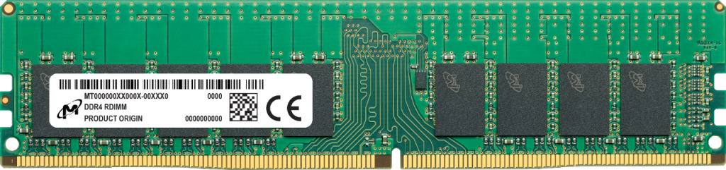 Micron - DDR4 - módulo - 32 GB - DIMM de 288 pines - 2933 MHz / PC4-23466 - CL21 (MTA18ASF4G72PZ-2G9B1R)