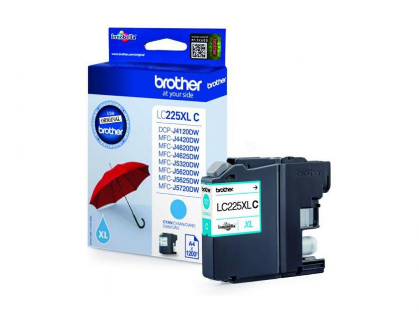 Tinta/LC225XLCBP Cian HY 1200pg (LC225XLCBPDR)