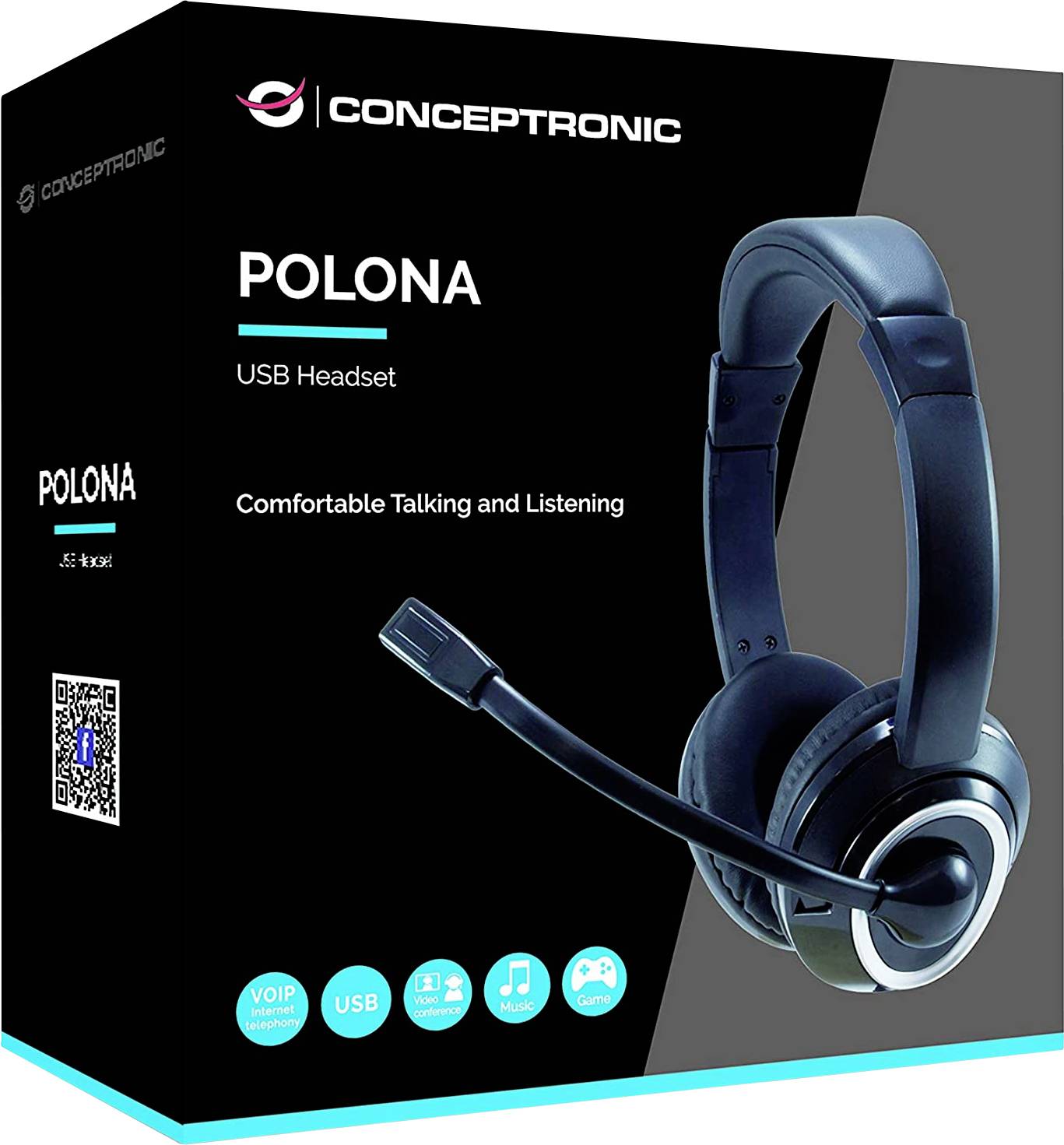 AURICULARES CONCEPTRONIC POLONA USB