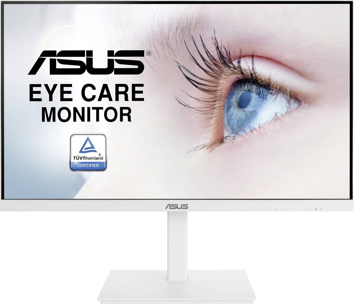 ASUS VA27DQSB-W - Monitor LED - 27" - 1920 x 1080 Full HD (1080p) @ 75 Hz - IPS - 250 cd/m² - 1000:1 - 5 ms - HDMI, VGA, DisplayPort - altavoces - blanco