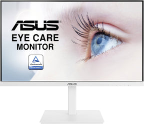 ASUS VA27DQSB-W - Monitor LED - 27" - 1920 x 1080 Full HD (1080p) @ 75 Hz - IPS - 250 cd/m² - 1000:1 - 5 ms - HDMI, VGA, DisplayPort - altavoces - blanco