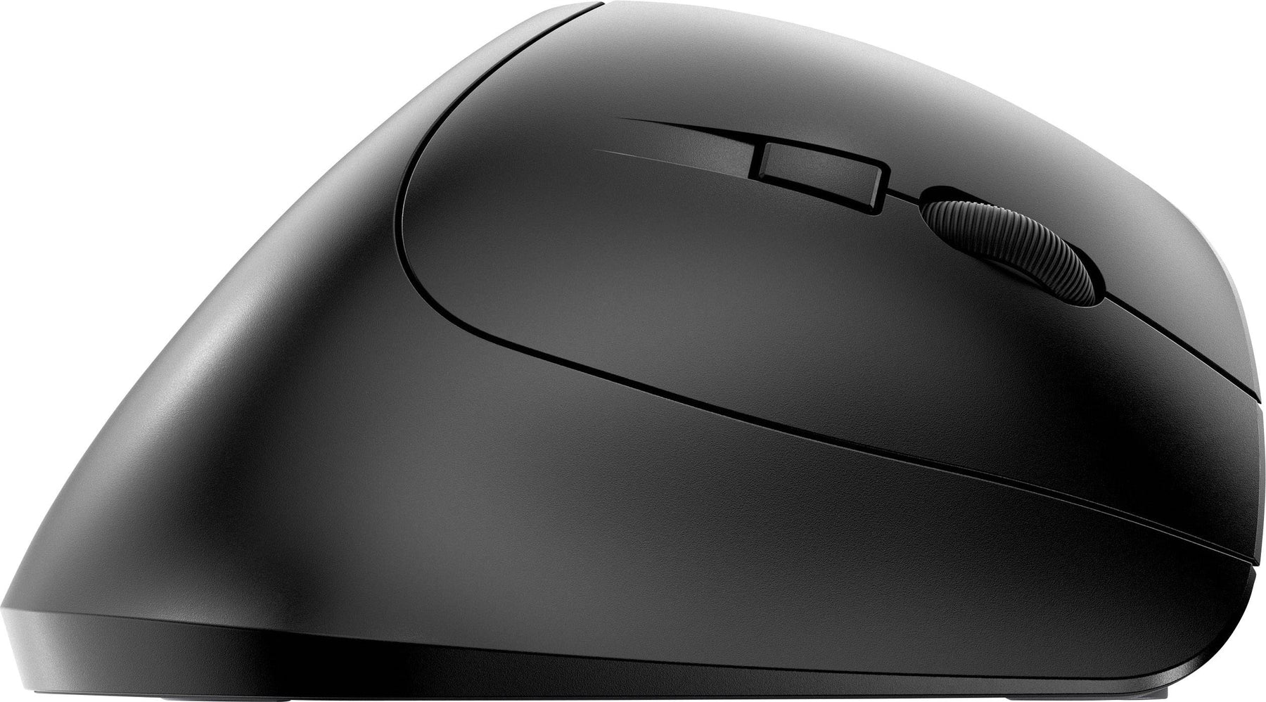 CHERRY MW 4500 - Upright mouse - ergonomic - right hand - optical - 6 buttons - wireless - 2.4 GHz - USB wireless receiver - black