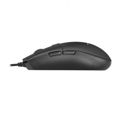 Rato TACENS ANIMA AMG OPTICAL MOUSE, 3200 DPI, SIDE BUTTONS, ERGONOMIC, HUANO, BLACK (AMG)