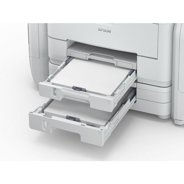 Epson WorkForce Pro WF-R5190 DTW Flex - Impresora - Color - Dúplex - Inyección de tinta - A4/Legal - 4800 x 1200 ppp - hasta 20 ppm (mono) / hasta 20 ppm (color) - capacidad: 580 hojas - USB 2.0 , LAN Gigabit, Wi-Fi(n), host USB