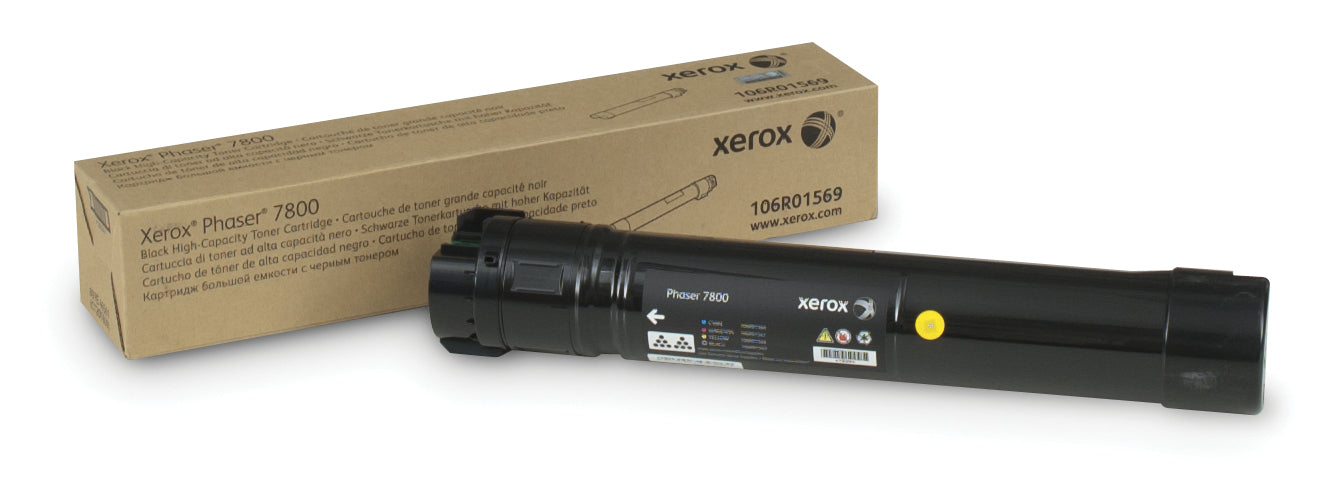 Xerox Phaser 7800 - High Capacity - Black - Original - Toner Cartridge - for Phaser 7800