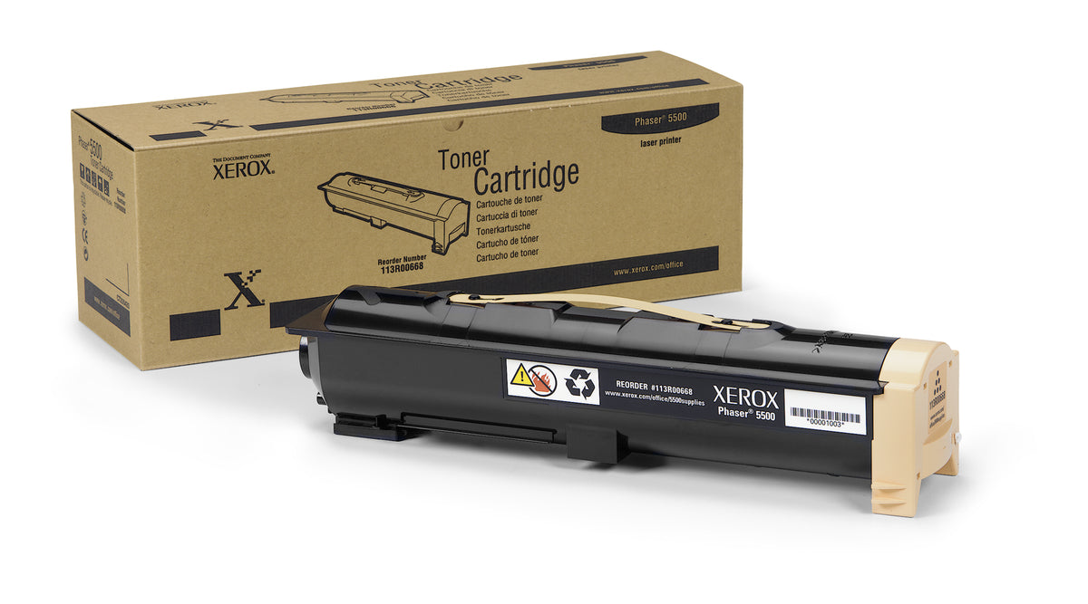 Xerox Phaser 5500 - Black - Original - Toner Cartridge - for Phaser 5500