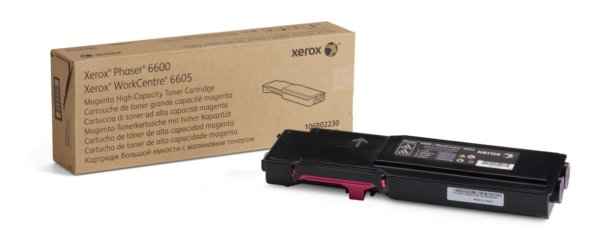 XEROX TONER MAGENTA PHASER 6600 / 6605 - ALTA CAP. 6000 PAG