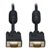 Ergotron - Cabo VGA - HD-15 (VGA) (M) para HD-15 (VGA) (M) - 3 m - moldado - preto - para P/N: 45-353-026