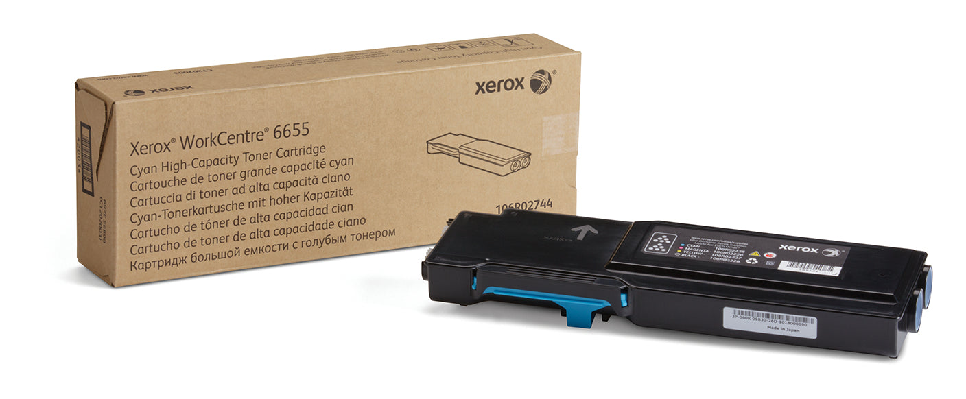 Xerox WorkCentre 6655 - High Capacity - Cyan Blue - Genuine - Toner Cartridge - for WorkCentre 6655