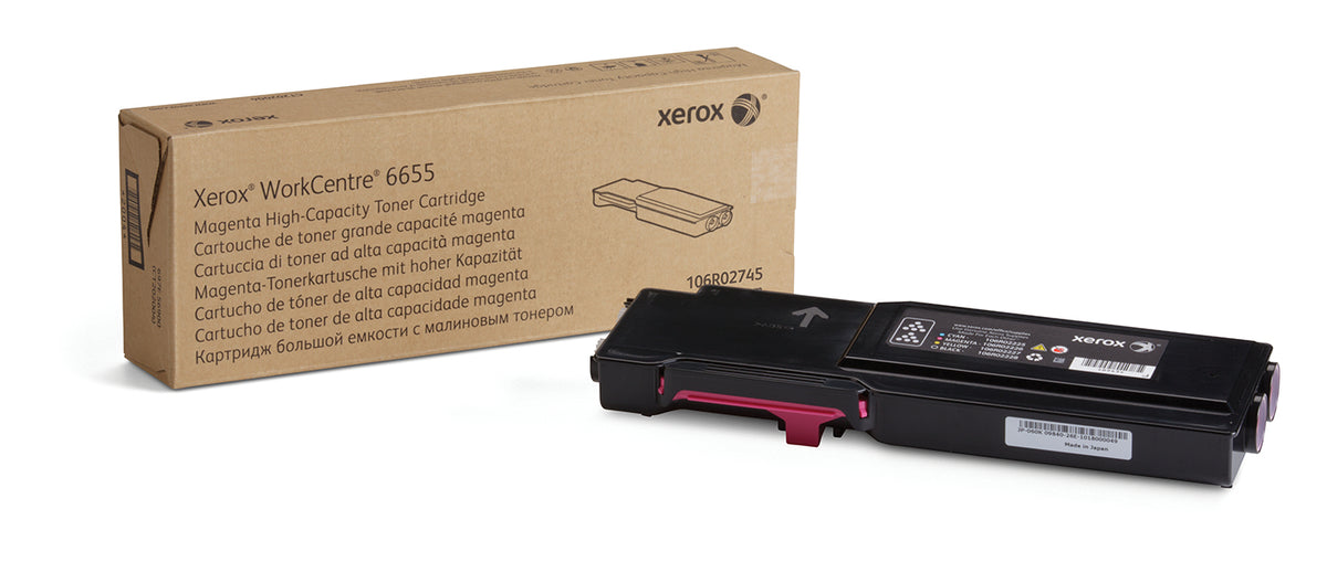 Xerox WorkCentre 6655 - Alta capacidade - magenta - original - cartucho de toner - para WorkCentre 6655