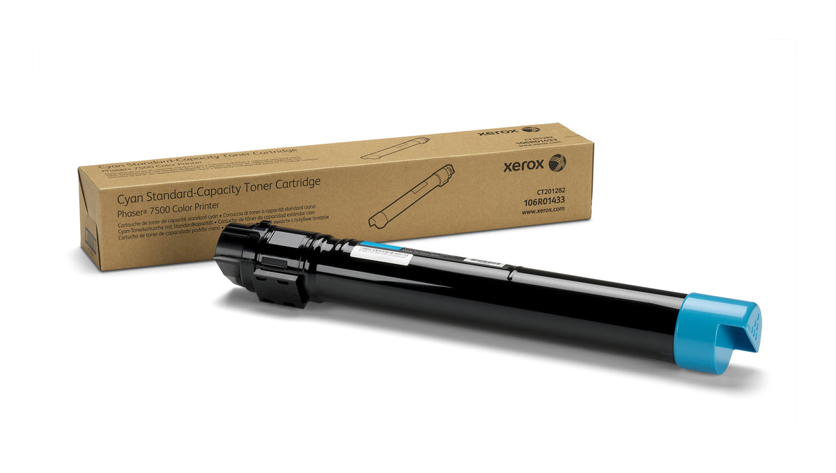 Xerox - Cyan Blue - Original - Toner Cartridge - for Phaser 7500/YDX, 7500DN, 7500DNZ, 7500DT, 7500DX, 7500N, 7500V/DT, 7500V/DX, 7500V/N