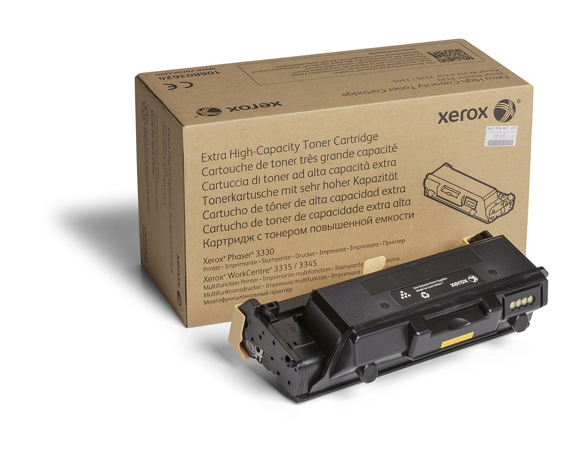 Xerox WorkCentre 3300 Series - Extra High Capacity - Black - Original - Toner Cartridge - for Phaser 3330, WorkCentre 3335, 3345