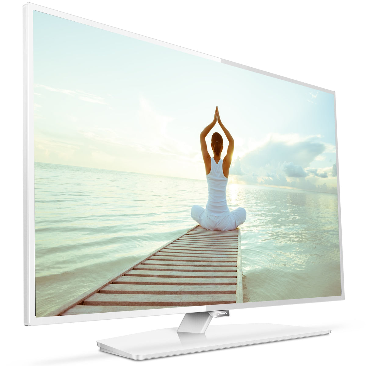 Philips 32HFL3011W - Televisor LCD EasySuite Diagonal Class de 32" con retroiluminación LED - Hotel / Hostelería - 720p 1366 x 768 - Blanco