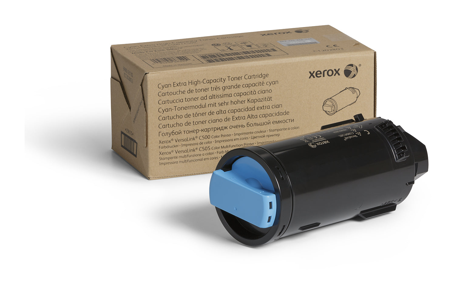 Xerox - Extra High Capacity - cyan blue - original - toner cartridge - for VersaLink C500, C505