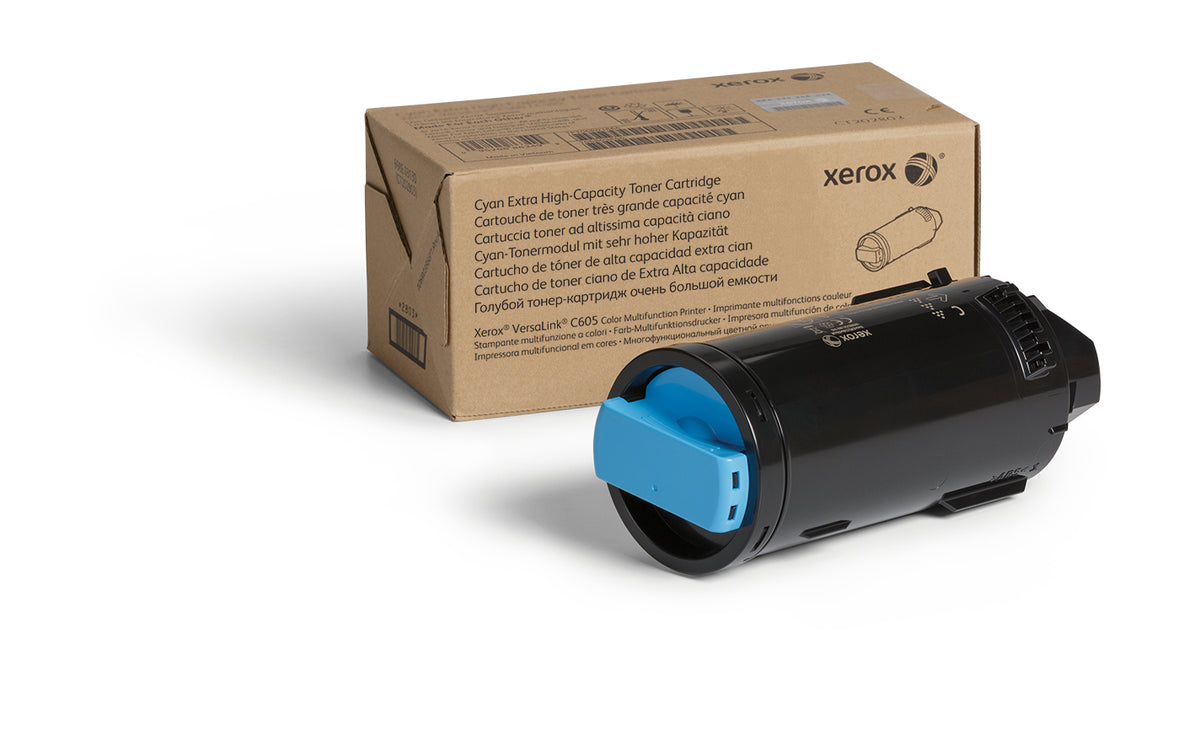 Xerox - Extra High Capacity - azul cian - original - cartucho de tóner - para VersaLink C605