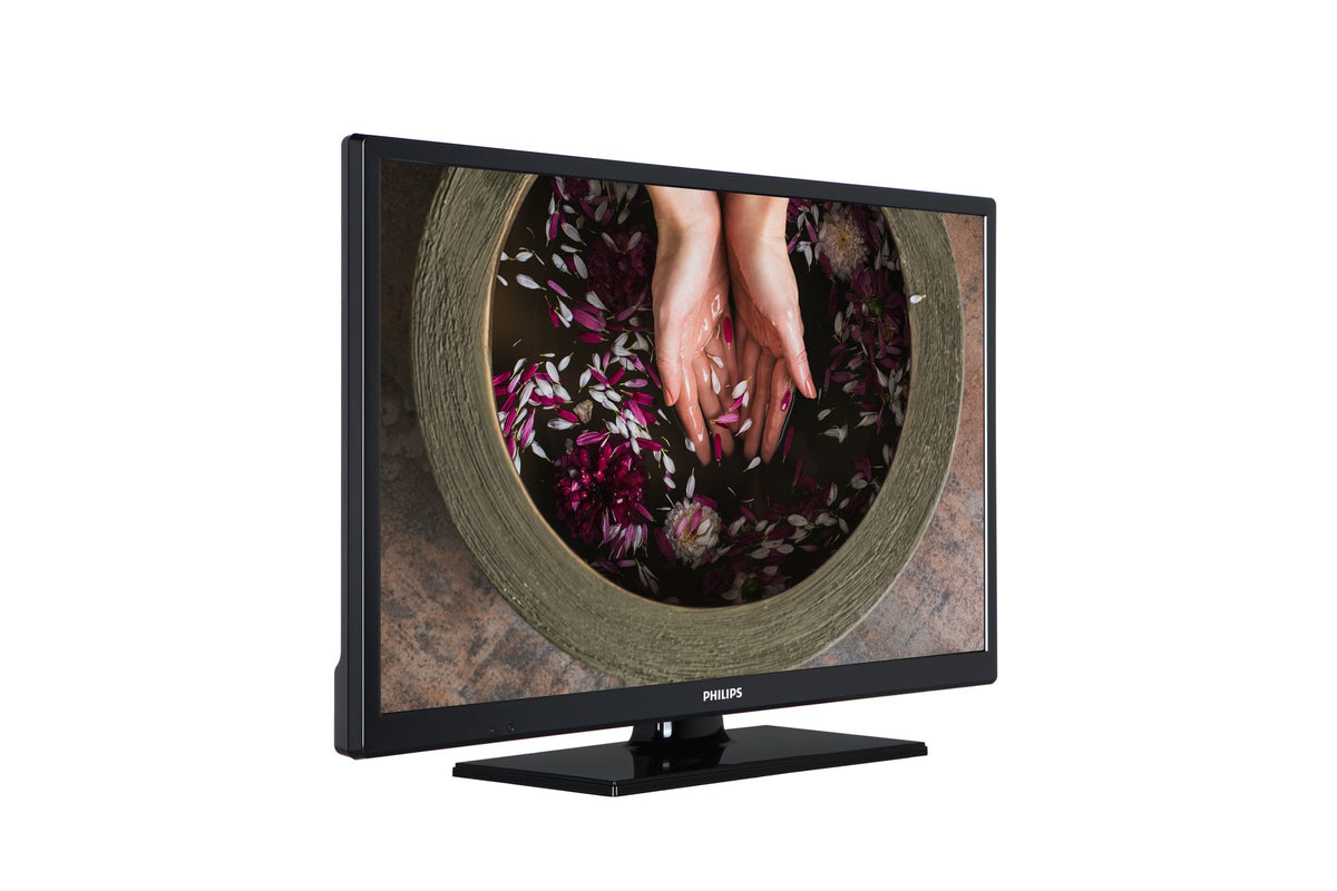 Philips 24HFL2869T - Televisor LCD de estudio profesional de clase diagonal de 24" con retroiluminación LED - Hotel / Hospitalidad - 720p 1366 x 768 - Negro