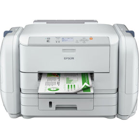 Epson WorkForce Pro WF-R5190 DTW Flex - Printer - Color - Duplex - Inkjet - A4/Legal - 4800 x 1200 dpi - up to 20 ppm (mono) / up to 20 ppm (color) - capacity: 580 sheets - USB 2.0 , Gigabit LAN, Wi-Fi(n), USB host