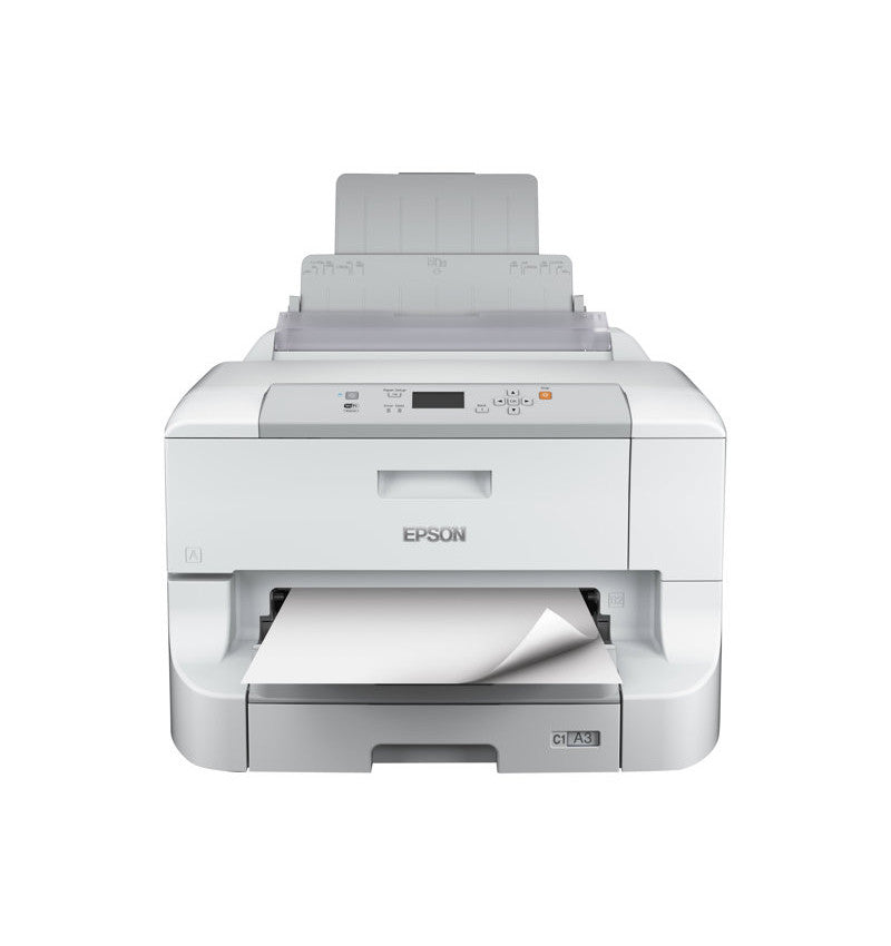 Epson WorkForce Pro WF-8010DW - Printer - color - Duplex - inkjet - A3 - 4800 x 1200 dpi - up to 24 ppm (mono) / up to 24 ppm (color) - capacity: 330 sheets - USB 2.0, Gigabit LAN, WiFi(n)