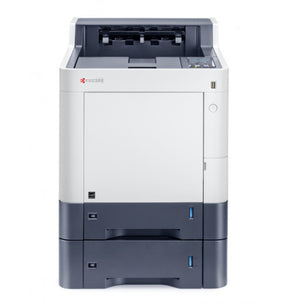 Kyocera ECOSYS P6235cdn - Impressora - a cores - Duplex - laser - A4/Legal - 1200 x 1200 ppp - até 35 ppm (mono)/ até 35 ppm (cor) - capacidade: 600 folhas - USB 2.0, Gigabit LAN, host USB