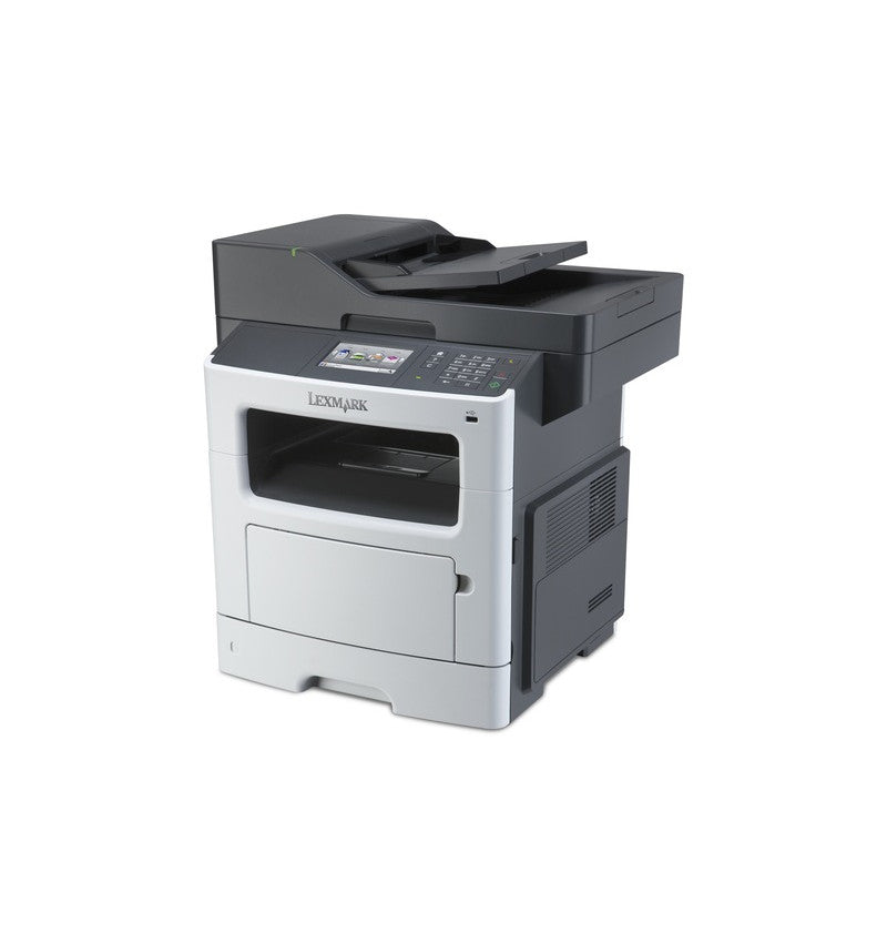 Lexmark MX511de - Multifunction Printer - B/W - Laser - Legal (216 x 356 mm) (original) - Legal (media) - up to 45 ppm (copy) - up to 45 ppm (print) - 350 sheets - 33.6 Kbps - USB 2.0, Gigabit LAN, 2 x Host USB