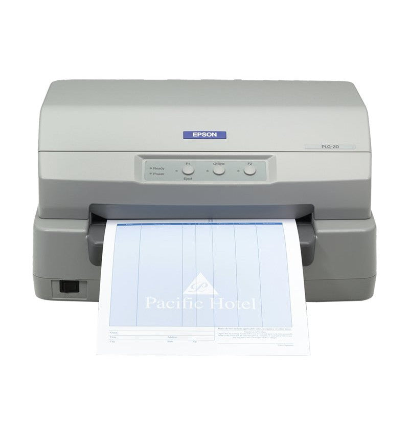 Epson PLQ 20M - Impressora de caderneta - P/B - matriz de ponto - 245 x 297 mm - 240 x 360 dpi - 24 pin - até 576 carac/ seg - paralela, USB 2.0