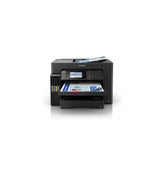 Epson EcoTank ET-16650 - Multifunction printer - color - inkjet - A3 plus (311 x 457 mm) (original) - A3 (media) - up to 25 ppm (print) - 550 sheets - 33.6 Kbps - USB 2.0 , LAN, USB Host, Wi-Fi - Black