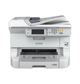 Epson WorkForce Pro WF-8590 D3TWFC - Impresora multifunción - color - inyección de tinta - A3 (297 x 420 mm) (original) - A3 (soportes) - hasta 22 ppm (copia) - hasta 24 ppm (impresión) - 1830 hojas - 33,6 Kbps - USB 2.0, Gigabit LAN, Wi-Fi(n), host USB